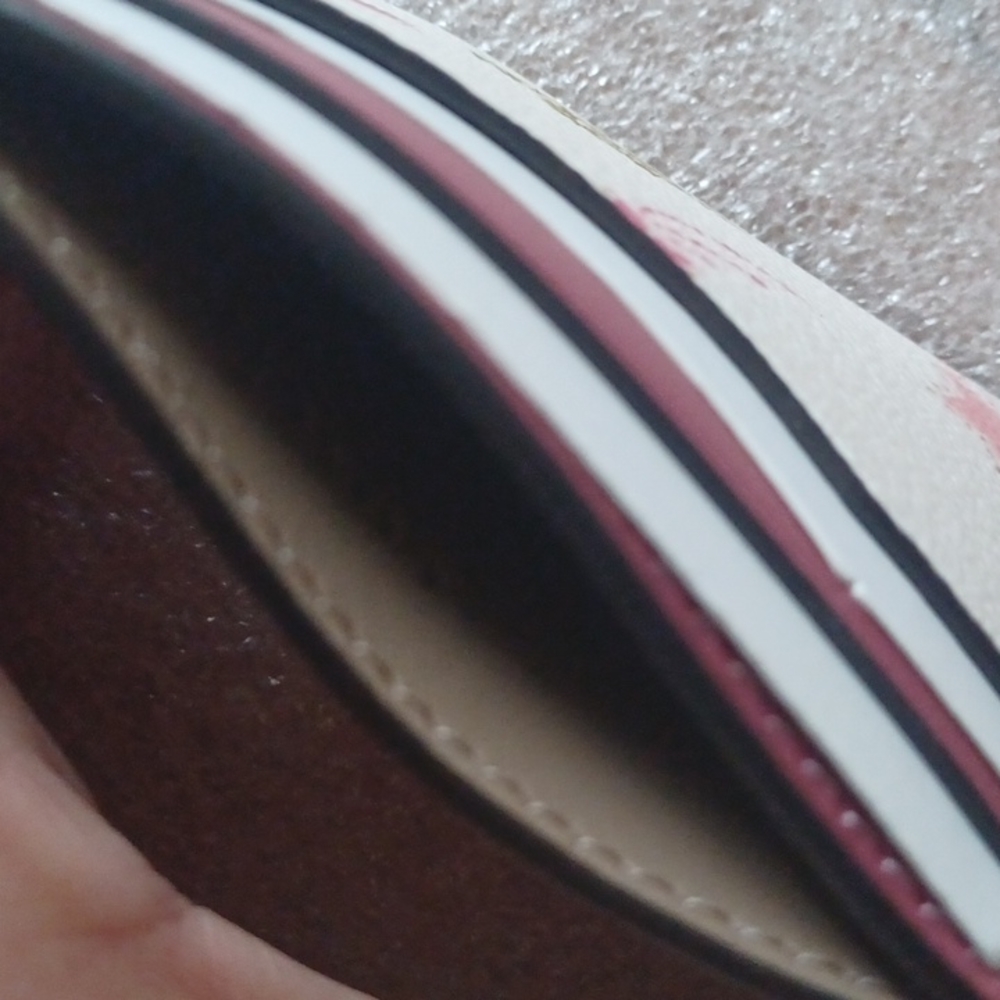 SOLD - NWT COACH Card Case With Shooting Star Print - Picture 5 of 6